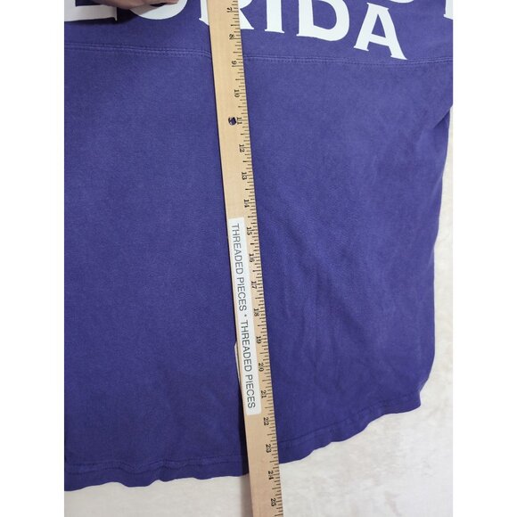 Key West Florida Spirit Jersey Shirt Womens M Purple Long Sleeve Casual Vacation - Picture 10 of 10